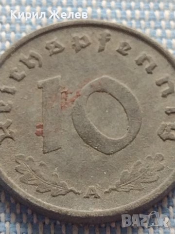 Монета 10 райхсфенинг 1941г. Германия Трети Райх с СХВАСТИКА за КОЛЕКЦИЯ 29408, снимка 4 - Нумизматика и бонистика - 42819932