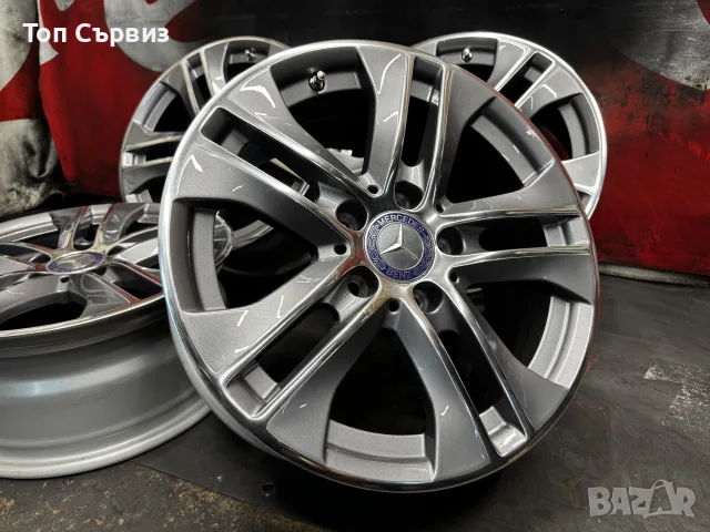 Оригинални алуминиеви джанти за Мерцедес (Mercedes), 16 цола, 5х112