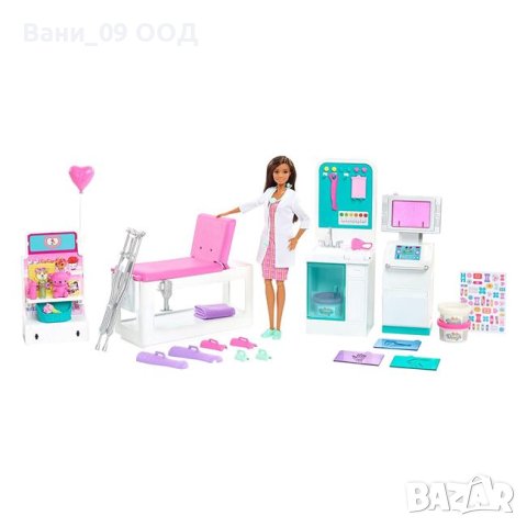 Макси сет "Барби с ортопедична клиника"