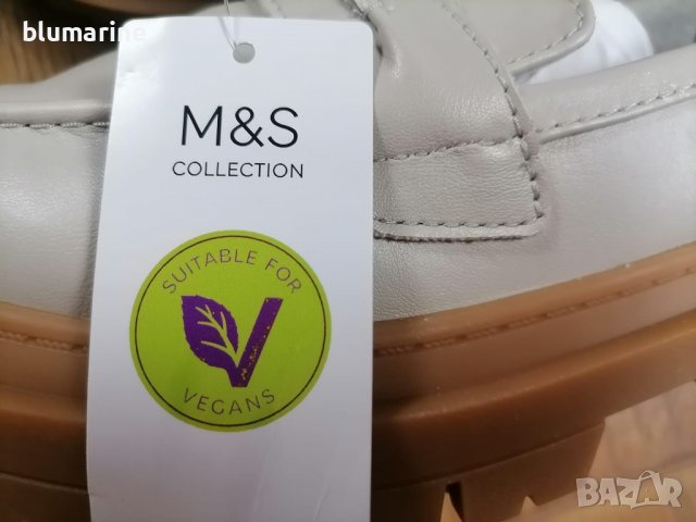 Дамски мокасини M&S Collection, снимка 5 - Дамски ежедневни обувки - 38874654