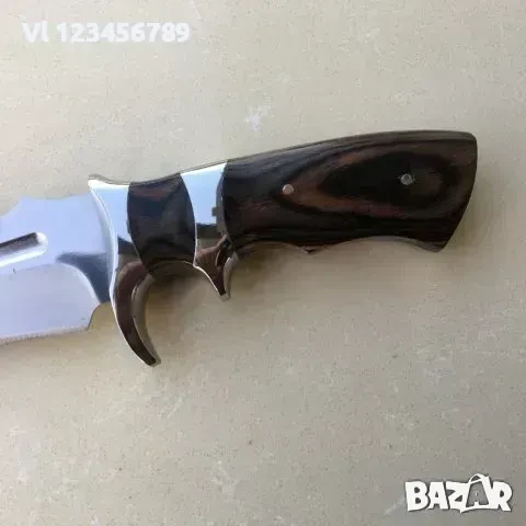 Стабилен и тежък ловен нож, кания 190 х305, снимка 4 - Ножове - 50553667