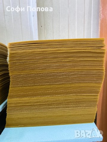 Восъчни основи от производителя, снимка 3 - За пчели - 32942068