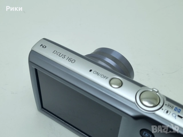 Canon IXUS 160 20.0MP Digital Compact Camera Silver 8x, снимка 14 - Фотоапарати - 53038740