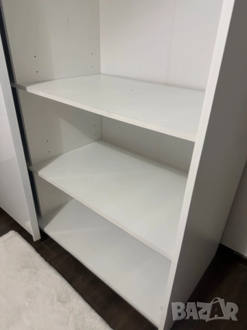 Бял гардероб с плъзгащи врати, снимка 4 - Гардероби - 52942477