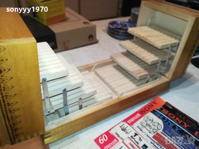 ДЪРВЕНА КУТИЯ ЗА ЦИГАРИ ЗА КОЛЕКЦИЯ-ГОЛЯМА 2410251428, снимка 8 - Антикварни и старинни предмети - 52167038