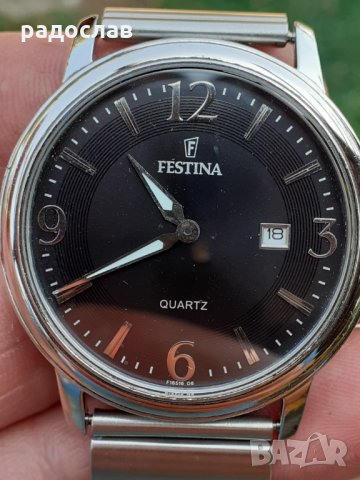 Мъжки кварцов часовник Festina, снимка 1 - Мъжки - 33848651