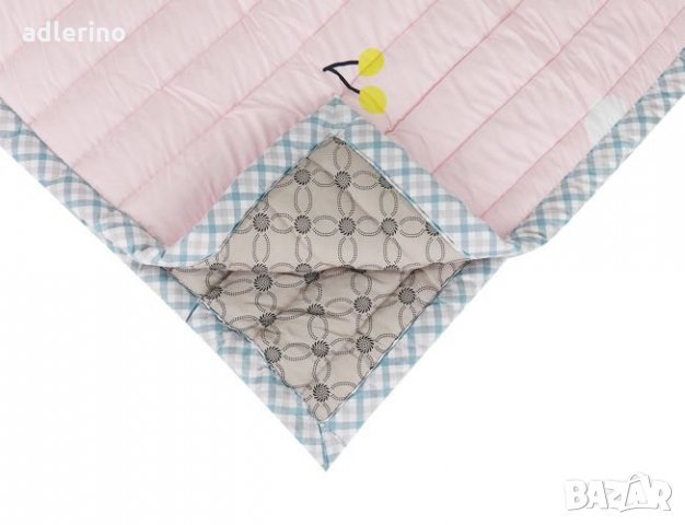 Детска игрална постелка мотив Сладко коте, 150х200 см, постелка за игра, килимче за игра, снимка 4 - Спално бельо и завивки - 34162559