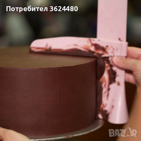 Сладкарски инструмент за заглаждане на торта 23,5 см., снимка 5 - Прибори за хранене, готвене и сервиране - 39983875