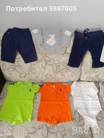 Лот бебешки дрехи, снимка 9 - Други - 54351411