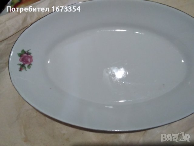 Порцеланови плата, снимка 5 - Прибори за хранене, готвене и сервиране - 37572690