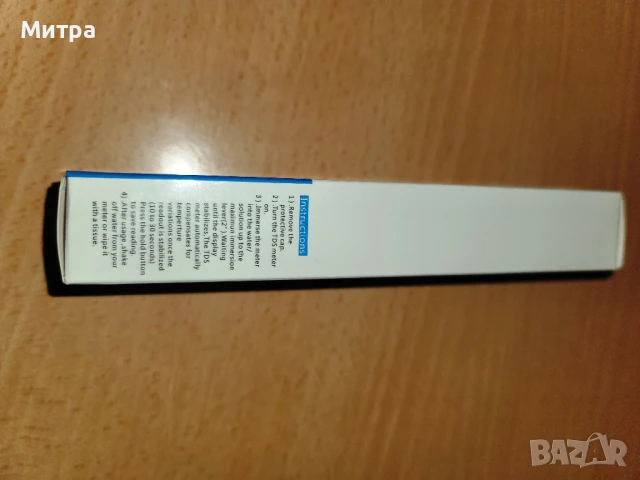 Нов Тестер за измерване на качеството на водата  TDS, с LCD екран, снимка 6 - Друга електроника - 50841719