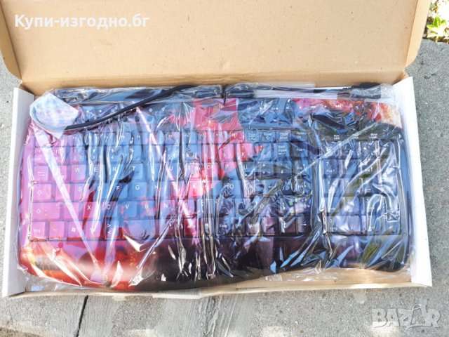 Жична USB клавиатура - Star Wars Darth Vader , чисто нова , снимка 5 - Клавиатури и мишки - 29764474