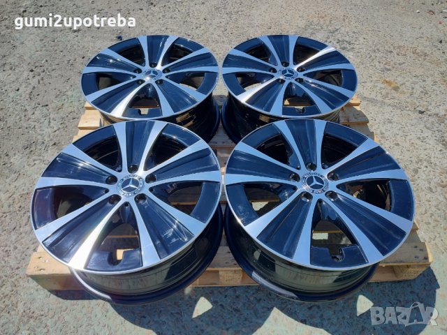 18 джанти 5х112 Mercedes E Class W213 S213 Оригинал Топ ниво, снимка 2 - Гуми и джанти - 37646085