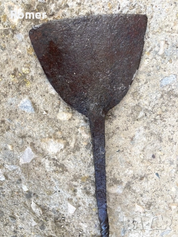 Стара ръчно кована огрибка, снимка 12 - Антикварни и старинни предмети - 51729560