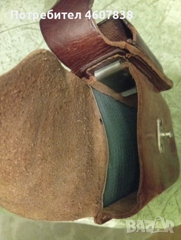 Чанта естествена дебела кожа 15-15 см, снимка 4 - Чанти - 52136990