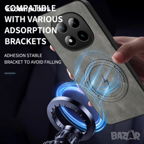 Магнитен калъф WANLONFENG SD за Xiaomi Poco M8 Pro 5G / Xiaomi Redmi Note 15 Pro+ 5G (Global) - PC+T, снимка 8 - Калъфи, кейсове - 53285432