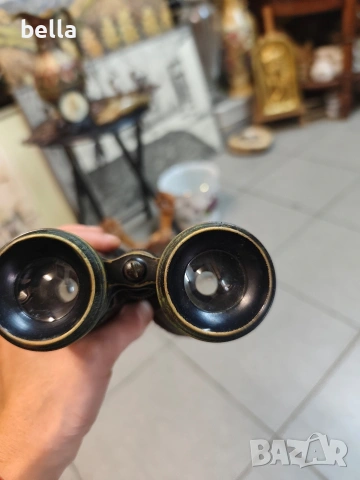 Рядък бинокъл (периода на Първата световна война)  Colmont Paris Jumelle Nationale, снимка 12 - Антикварни и старинни предмети - 54112419