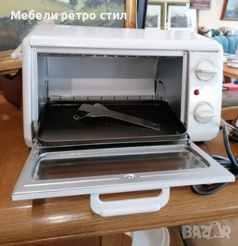 Мини универсална фурна. Напълно функционална, с табла и подвижна дръжка. , снимка 6 - Печки, фурни - 49117030