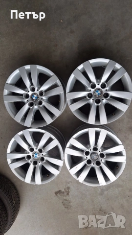 ОРИГИНАЛНИ АЛУМИНИЕВИ ДЖАНТИ ЗА БМВ  - E90 E91 E92 СПОРТ ПАКЕТ СТИЛ 161 -5Х120Х72.4-17 цола