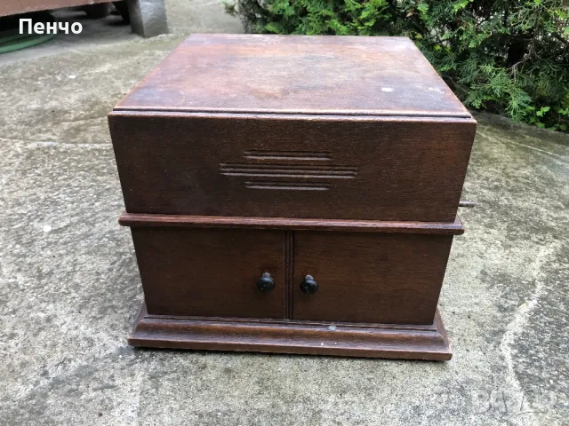 старинен грамофон "POLYPHON MUSIC" - Germany, снимка 6 - Антикварни и старинни предмети - 49760027