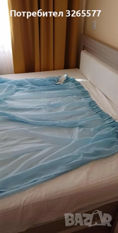 пердета  синьо воал