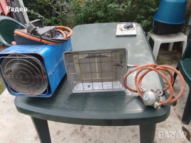 газов калорифер campingaz и газов отоплител enders