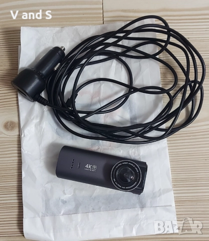 видеорегистратор за кола 4К отпред и отзад, мини WiFi видеорегистратор за кола със супер нощно вижда, снимка 8 - Камери - 50703859