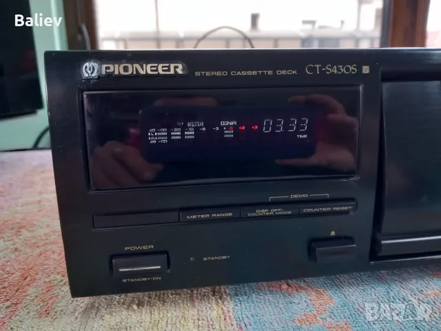 PIONEER  CT-S430S STEREO CASSETTE DECK , снимка 4 - Декове - 48071986