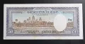 Камбоджа . 50 риела. С образът на Ангор ват. 1956 - 1975 година., снимка 1