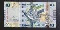 Африка. Сиера Леоне.  10 леоне. UNC.  2022 год., снимка 1 - Нумизматика и бонистика - 42899753