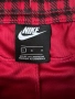 Nike Gingham Check Joggers In Red L, снимка 6