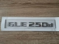 сребрист надпис Mercedes Benz GLE 250d, снимка 1