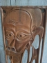 Африканско дървено пано, снимка 2
