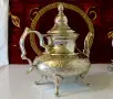 Посребрен бронзов чайник,кана Palace Fes,2.5 л. , снимка 3