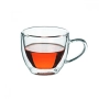 Стъклена чаша за кафе с двойно дъно 200ml, снимка 6