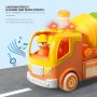 Камион строител със звук и светлини за малки деца , снимка 5