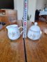 Стар порцеланов комплект,захарница,каничка, снимка 3