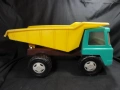 СТАРА РЕТРО СОЦ НРБ ПЛАСТМАСОВА ИГРАЧКА КАМИОН САМОСВАЛ КДН ЛЮЛИН, снимка 4