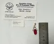 Руска златна висулка 2.40гр.(583), снимка 5