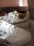 Puma - Спортни обувки Carina от еко кожа, Бял, Камел, 7, снимка 2