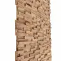 vidaXL 3D стенни облицовъчни панели, 10 бр, 1,08 м², тик масив, снимка 2