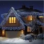 ПРОМО Висящи лампи Сини 10броя(30м) + 1 брой Подарък, Декоративни Лампи, снимка 2