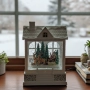 Снежна Коледна къщичка с Дядо Коледа – Идеален празничен акцент, снимка 4