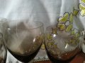 Ретро кристални чаши за винох, снимка 3