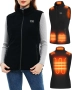 Отопляема жилетка за жени, полар с включена батерия 7.4V 16000mAh, XS, снимка 1