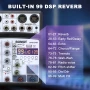 Смесителен пулт BMG-04D DSP99 UPGRADE, DJ Mixer, Bluetooth USB Player, EQ 2 Band,, снимка 2