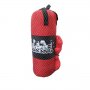 Голяма боксова круша с ръкавици в мрежа, черно и червено Код: 074396/13216, снимка 1 - Играчки за стая - 39934851