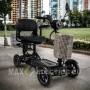 Сгъваема електрическа четириколка MaxMotors 750W - BLACK, снимка 1 - Инвалидни колички - 44659719