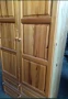 Двукрилен гардероб с надстройка масивно дърво, снимка 6