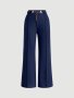 Елегантен панталон с ефектен колан , снимка 1 - Панталони - 44365518
